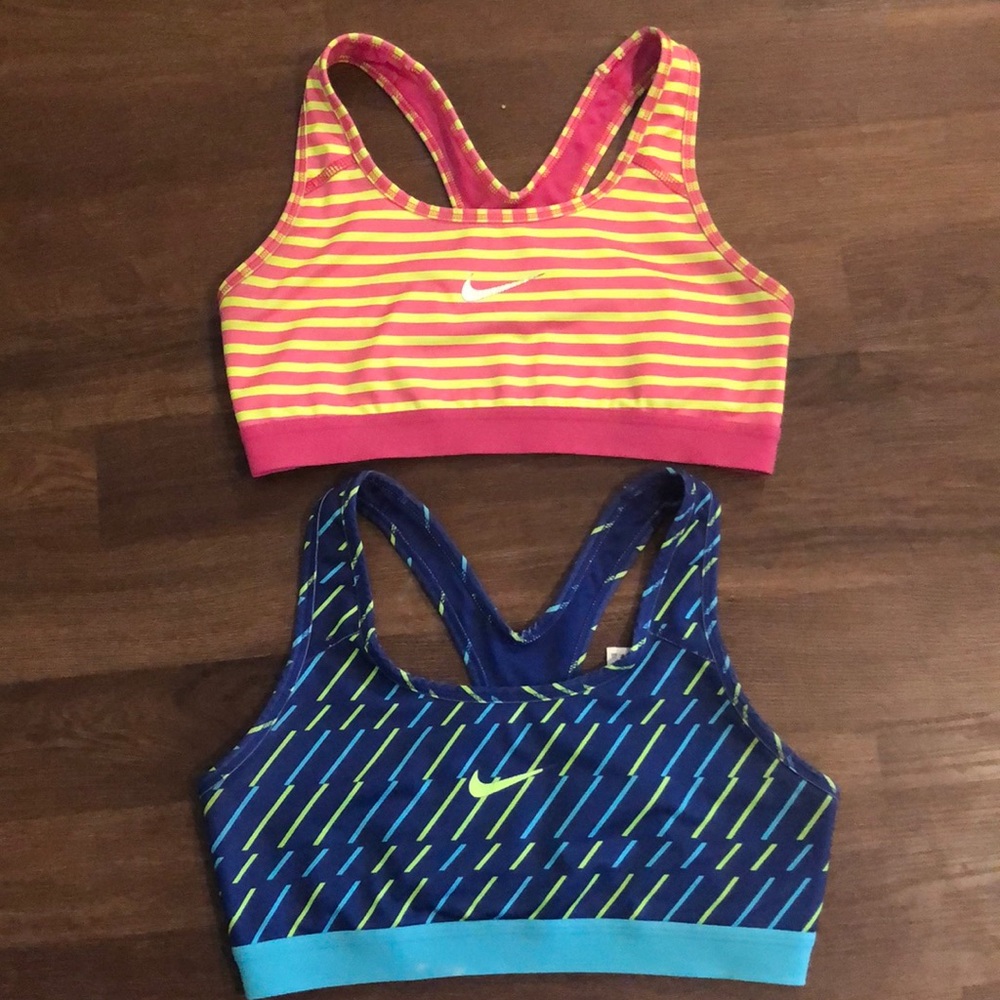 Two medium Nike bras